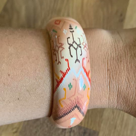 Handpainted Earring/Bracelet Set - Picture 9 of 15